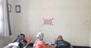 Kwarran Purwokerto Utara Gelar Donor Darah di Sanggar Bhakti Pramuka