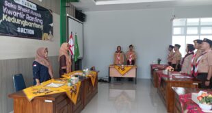 Saka Bakti Husada Kwarran Kedungbanteng Siap Sukseskan Peransaka Kwarcab Banyumas 2024