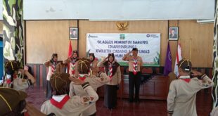 Gladian Pemimpin Barung Kwartir Cabang Banyumas Digelar di Tiga Lokasi